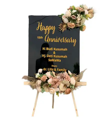 Papan Bunga Akrilik Bonorowo